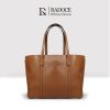 Radoce Bags - Tote Bag Wanita - Tas Kulit Sapi Asli - TOTTE LA VELLA [Peanut]