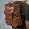 Radoce Bags - Backpack Pria - Tas Kulit Sapi Asli - BP GARDIOLA L