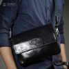 Radoce Bags - Selempang Pria - Tas Kulit Sapi Asli - TRESNA Black