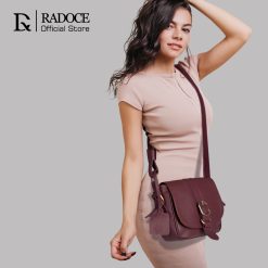 Alternative view of Radoce Bags - Selempang Wanita - Tas Kulit Sapi Asli - AMOR M NO ZIPPER