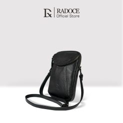 Alternative view of Radoce Bags - Selempang Pria Wanita - Tas Kulit Sapi Asli - Milano [BLACK]