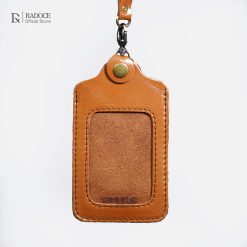 Radoce Bags - ID Holder Unisex - Tas Kulit Sapi Asli - ID Holder V1 Havana Tan