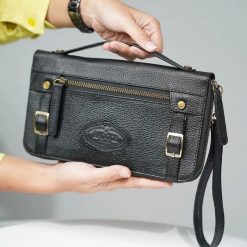 Radoce Bags - Clutch Pouch - Tas Tangan Wanita - Tas Kulit Sapi Asli - GENIX