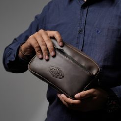 Radoce Bags - Clutch Pouch - Tas Tangan Pria - Tas Kulit Sapi Asli - KANO Crazy Horse