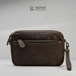 Alternative view of Radoce Bags - Clutch Pouch - Tas Tangan Pria - Tas Kulit Sapi Asli - KANO Crazy Horse