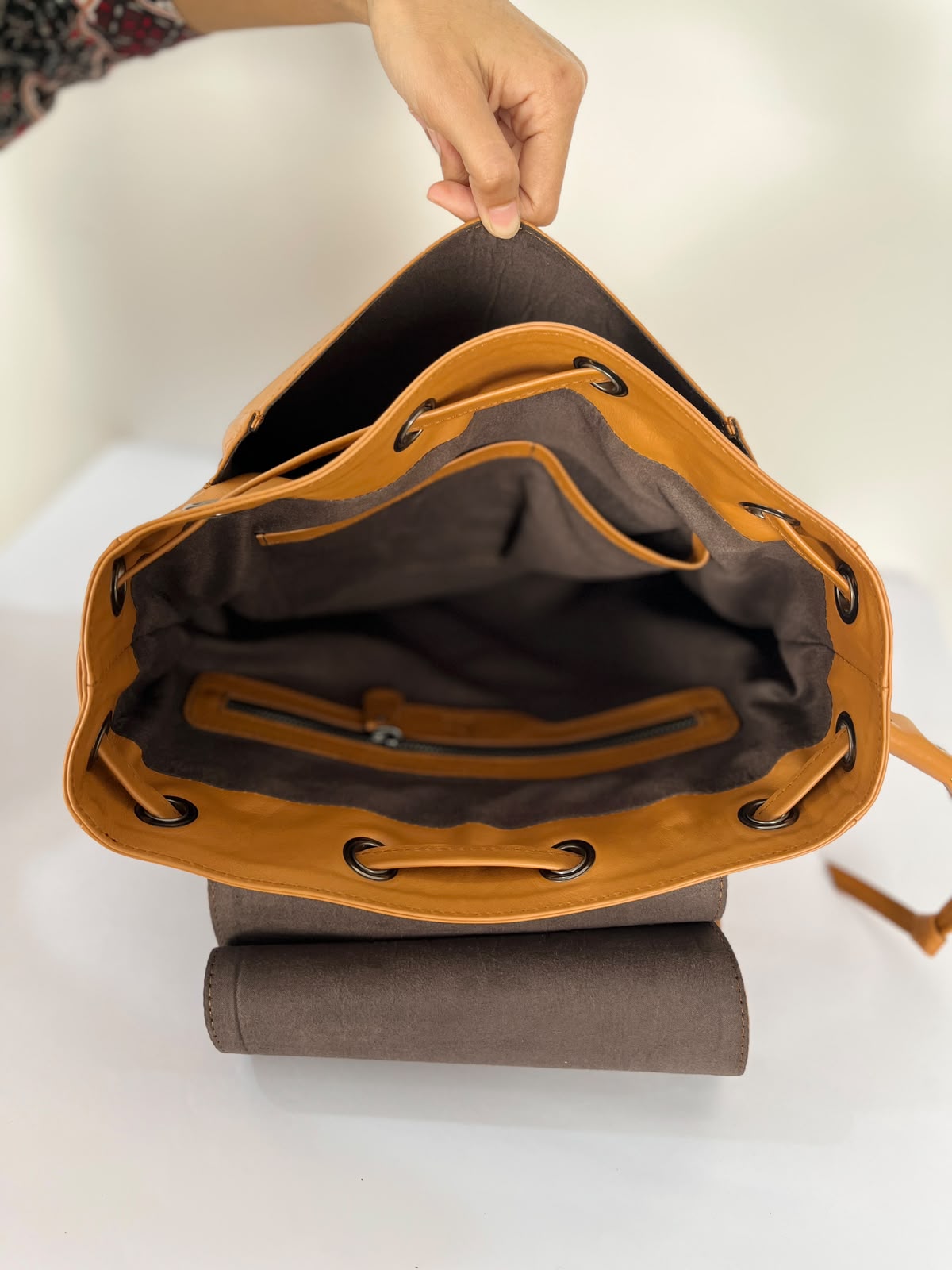 Radoce Bags - Backpack - Tas Kulit Sapi Asli - BP VERONIKA - Gambar 3