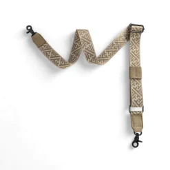 Strap Webbing - Monogram Beige